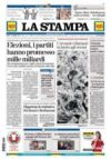 Prime pagine La Stampa