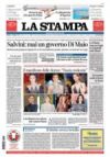 Prime pagine La Stampa