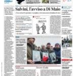 Prime pagine Corriere della Sera