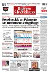 Prime pagine Fatto quotidiano