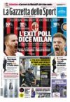 Prime pagine La Gazzetta dello Sport