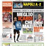 Prime pagine La Gazzetta dello Sport