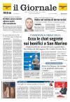 Prime pagine Il Giornale