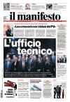 Prime pagine Il Manifesto