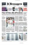 Prime pagine Il Messaggero