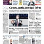 Prime pagine Il Messaggero