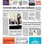 Prime pagine Il Messaggero