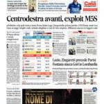 Prime pagine Il Messaggero