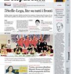 Prime pagine La Repubblica