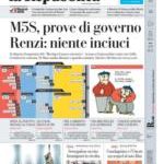 Prime pagine La Repubblica