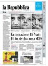 Prime pagine La Repubblica