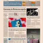 Prime pagine Sole 24 Ore