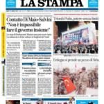 Prime pagine La Stampa