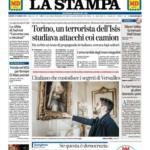 Prime pagine La Stampa