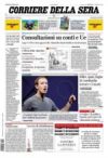 Prime pagine Corriere della Sera