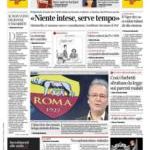 Prime pagine Corriere della Sera