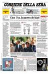 Prime pagine Corriere della Sera