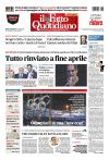 Prime pagine Il Fatto Quotidiano