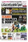 Prime pagine La Gazzetta dello Sport