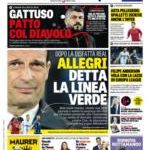 Prime pagine La Gazzetta dello Sport