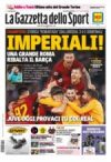 Prime pagine La Gazzetta dello Sport