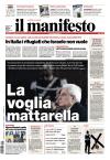 Prime pagine Il Manifesto