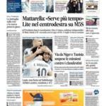 Prime pagine Il Messaggero