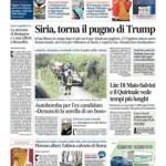 Prime pagine Il Messaggero