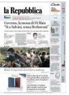 Prime pagine La Repubblica