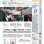 Prime pagine La Repubblica