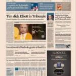 Prime pagine Sole 24 Ore