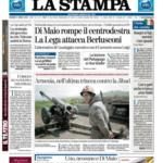 Prime pagine La Stampa