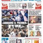 Prime pagine Il Resto del Carlino