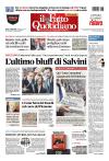 Prime pagine Il Fatto Quotidiano