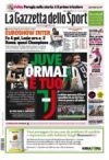 Prime pagine La Gazzetta dello Sport