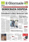 Prime pagine Il Giornale