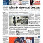 Prime pagine Il Messaggero