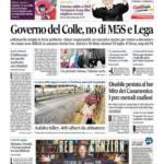 Prime pagine Il Messaggero