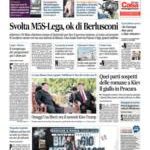 Prime pagine Il Messaggero