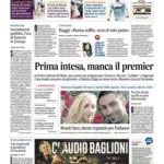 Prime pagine Il Messaggero