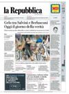 Prime pagine La Repubblica