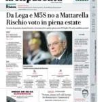 Prime pagine La Repubblica