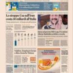 Prime pagine Sole 24 Ore