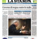 Prime pagine La Stampa